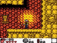 une photo d'Ã©cran de Lucky Luke sur Nintendo Game Boy Color